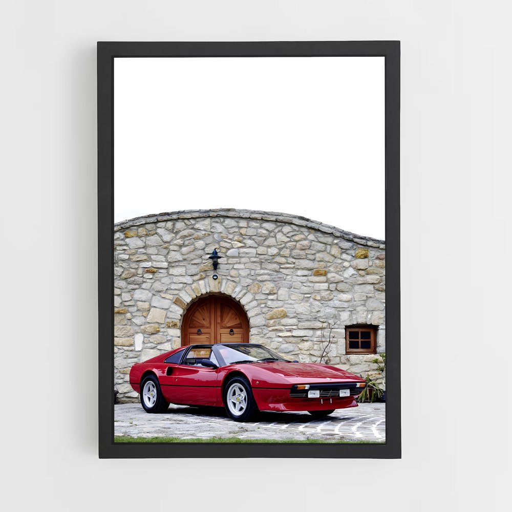 Poster Gts Automobile – affiche Ferrari (vue 2)